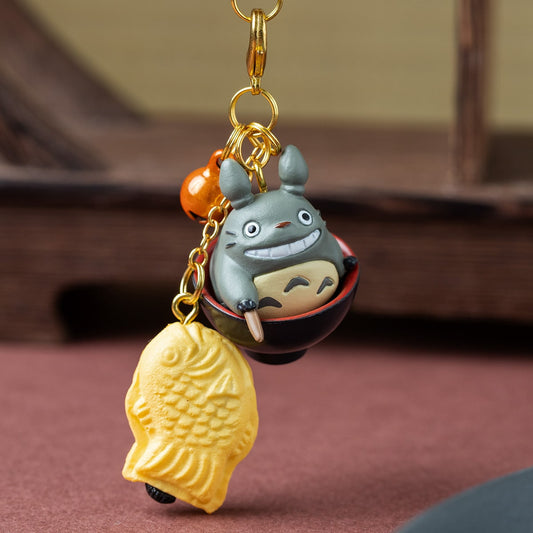 Totoro přívěsek – Bloumající lov taiyaki