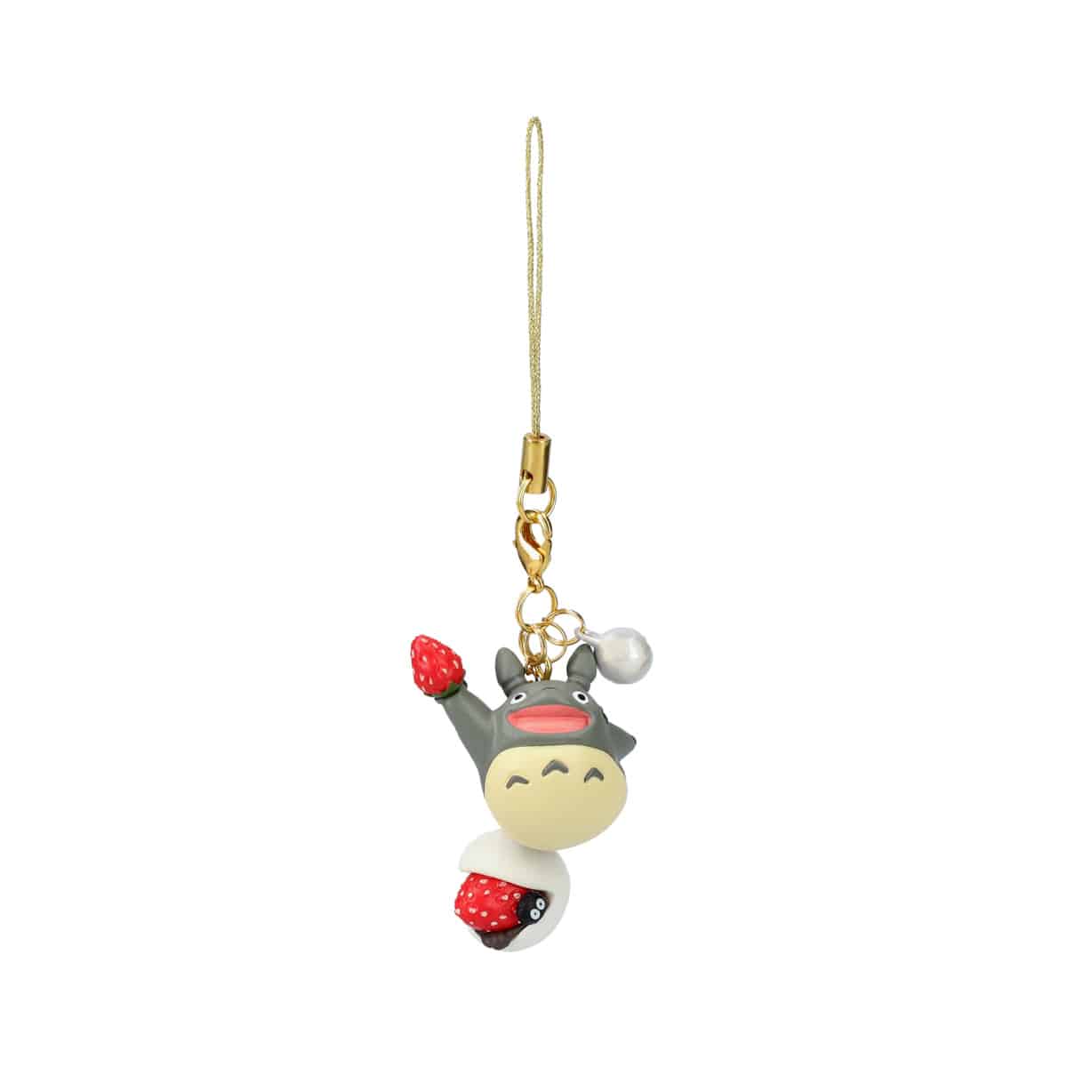 Totoro přívěsek – Jahodové Daifuku Mochi