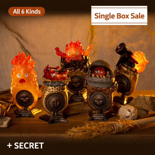 Calcifer Kazaring – dekorativní prsten (prodává se jednotlivě) 🔥