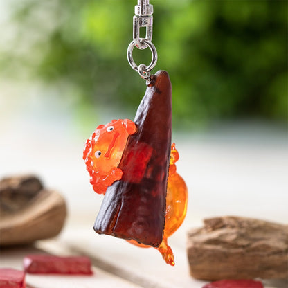 3D klíčenka Calcifer – Zámek v oblacích