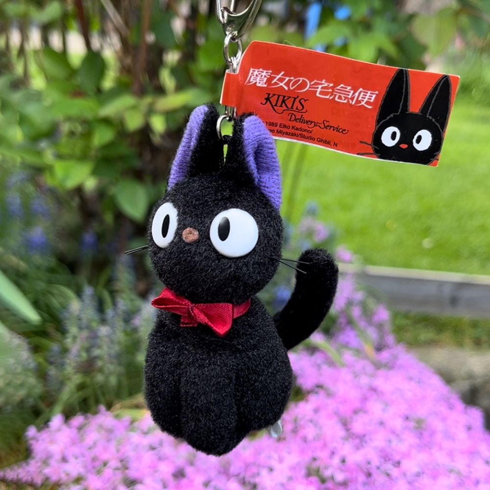Plyšová klíčenka Jiji – Doručovací služba čarodějky Kiki