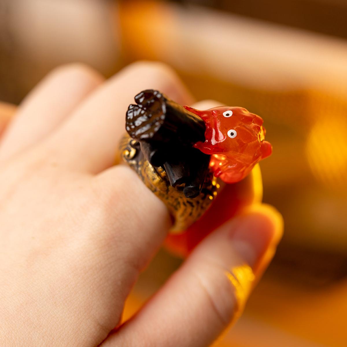KAZARING Decorative Ring Collection – Calcifer🔥