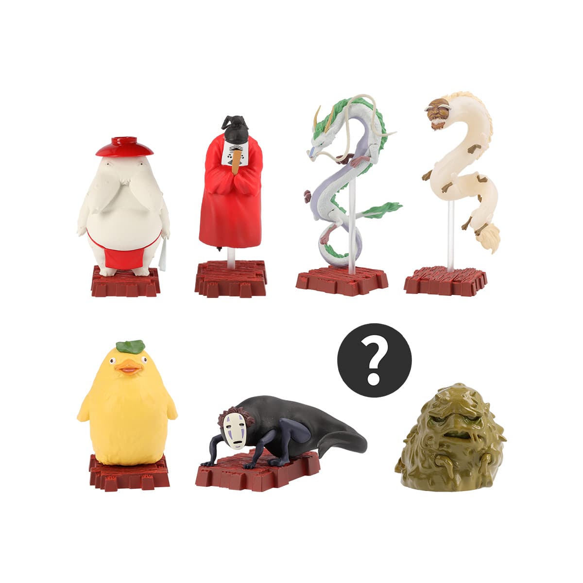 Spirited Away Pose Collection DX Bohové (Prodává se jednotlivě)