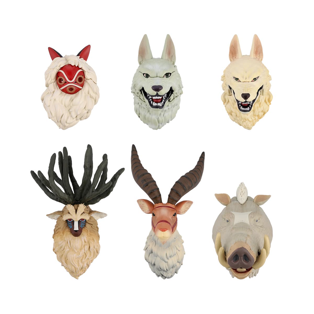 Princess Mononoke – Magnetky (celá kolekce)🐺