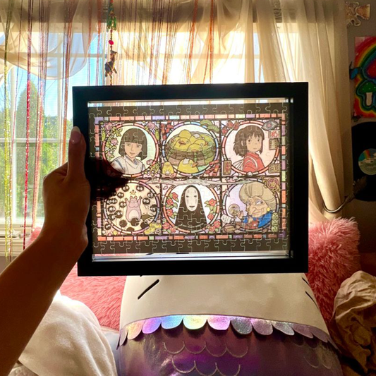 Křišťálové puzzle Spirited Away (208 dílků)✨